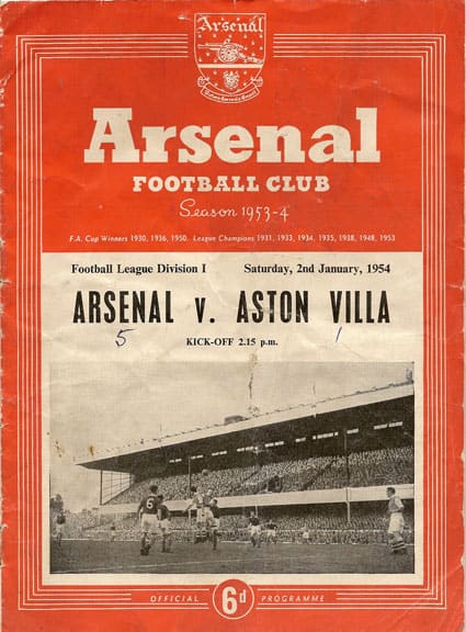 Arsenal FC v Aston Villa FC